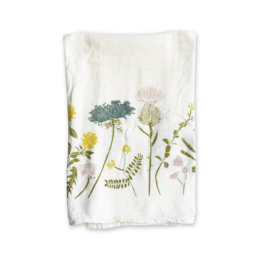 Four Sack Tea Towels - Assorted Botanicals