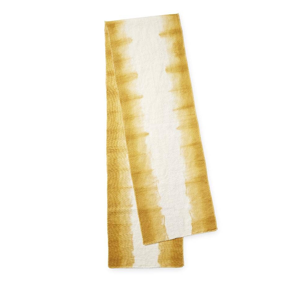 Ombré Ochre Table Runner