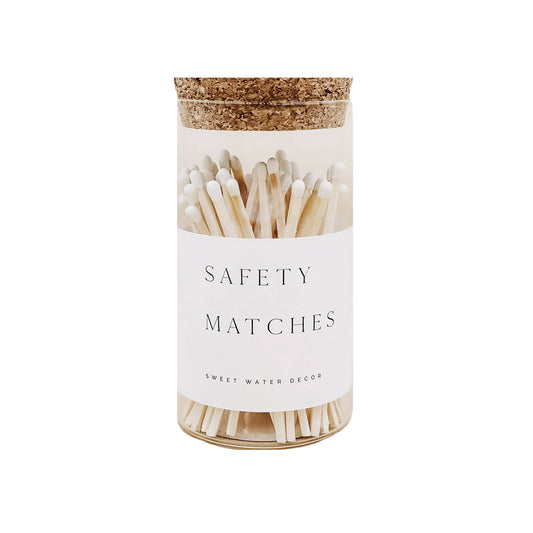 Medium Hearth Matches, White Tip - Home Decor & Gifts