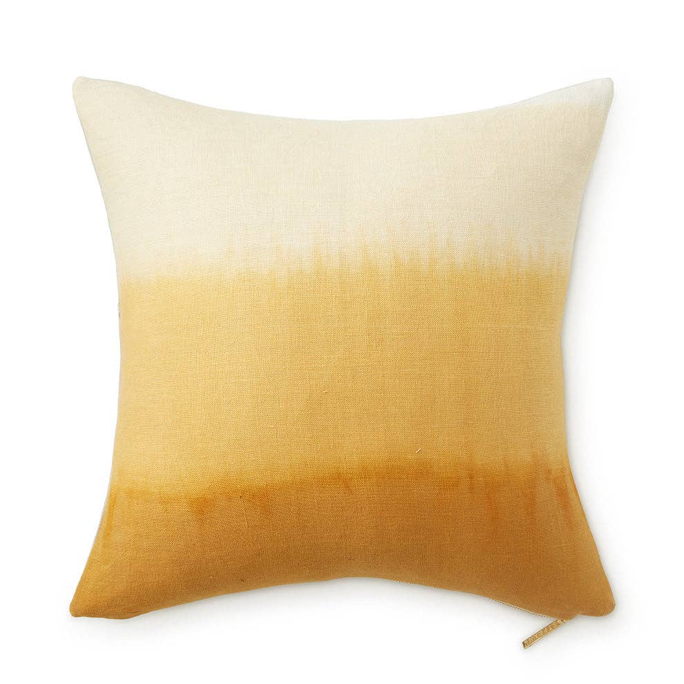 Ombré Ochre Pillow